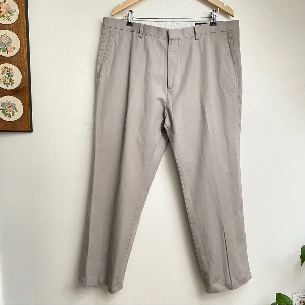 Banana Republic Cotton Linen Tailored Slim Fit Pants